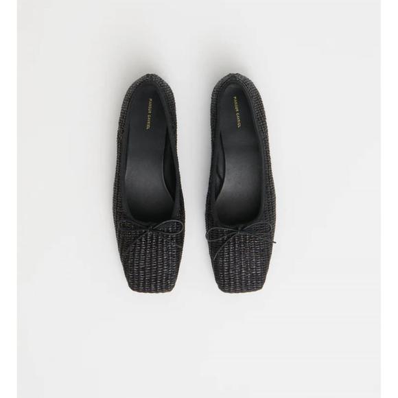 NEW MANSUR GAVRIEL women's dream ballerina flat shoes in black - Picture 4 of 4